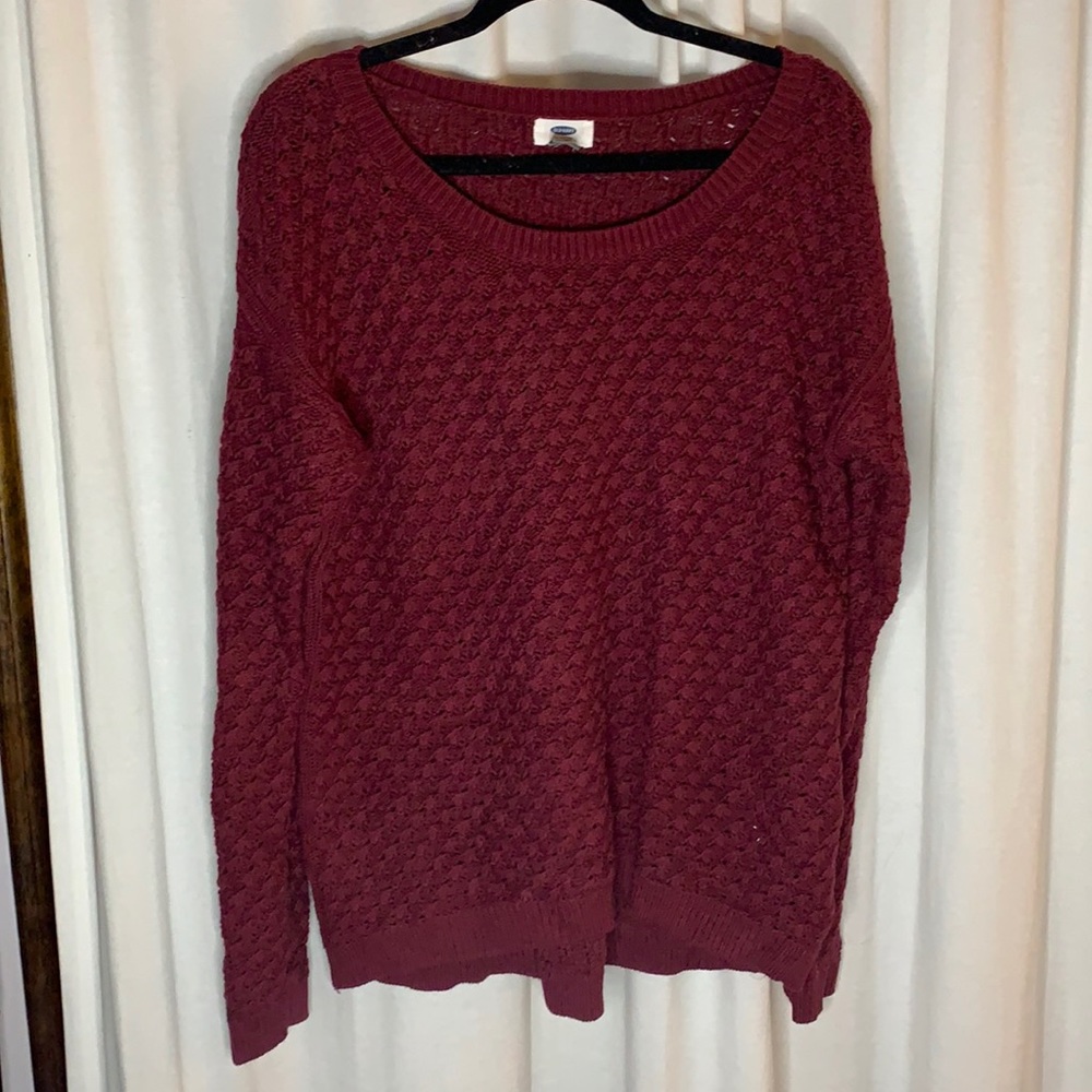 Maroon Sweater